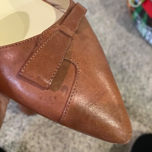 Sarah Flint, Natalie Flat in saddle brown leather, size 40 - Picture 7 of 7